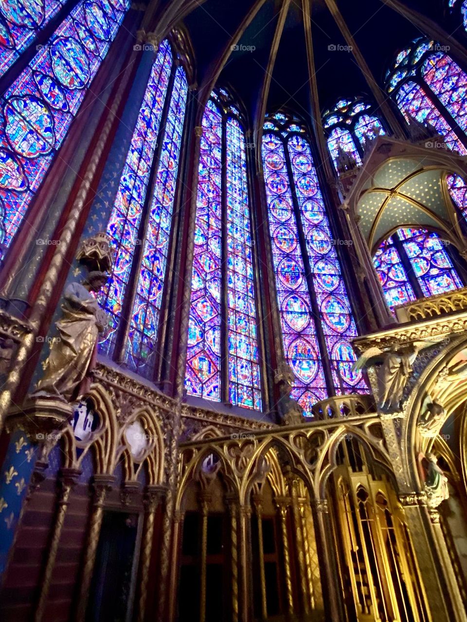 Paris , sainte Chapelle October 2022 .