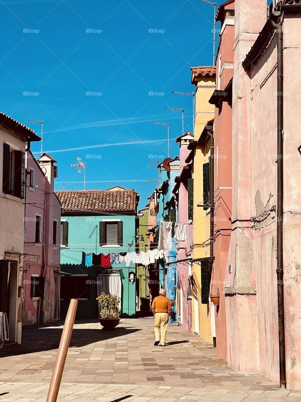Life in colors in Burano, Venezia, IT