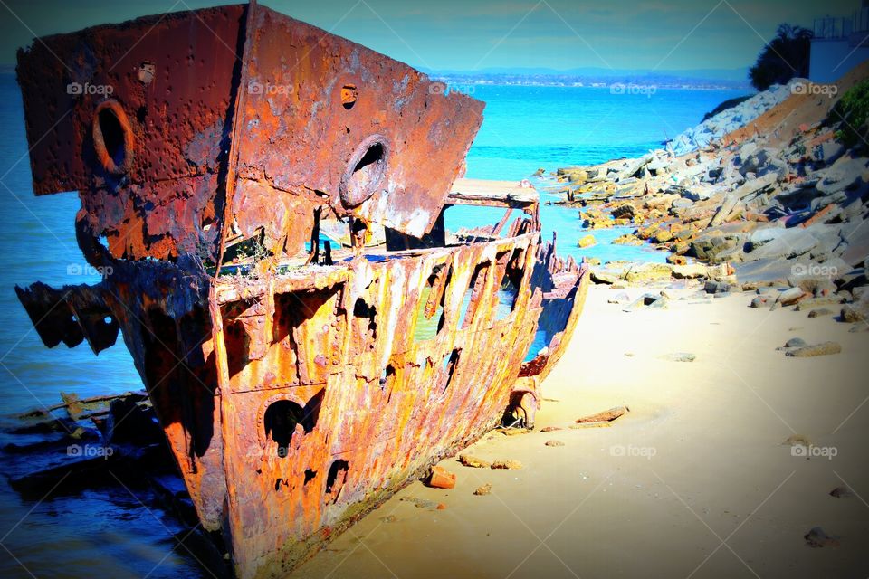 Gayundah Shipwreck, Woody Point, Queensland 