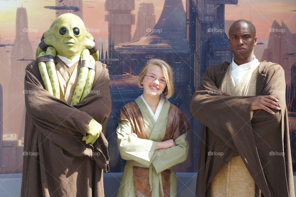 Master Jedi Kit Fisto and Mace Windu