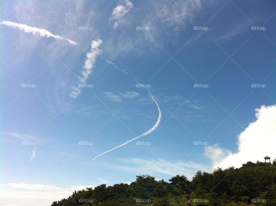 sky blue mountain fresh by ether