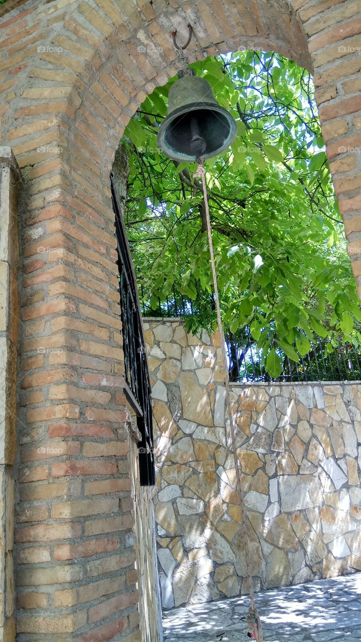 A little bell in St Vlasios,Greece