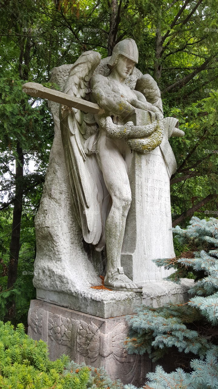 Sculpture, Statue, Religion, Cemetery, Art