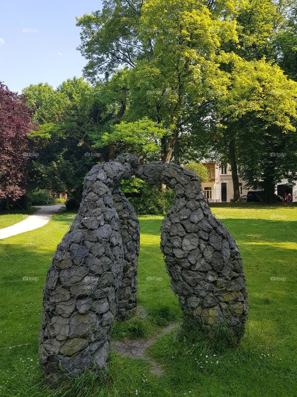 Pingouins dans la ville