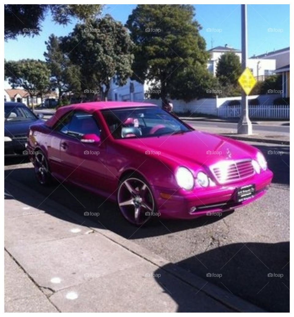 Lovely Pink Car -- Lobe My Pink Car