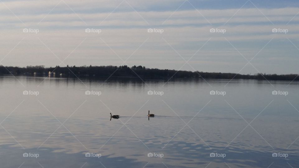 Lake, Water, Reflection, River, Landscape