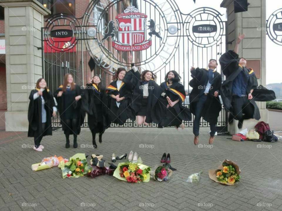 My graduation. Uni of Sunderland