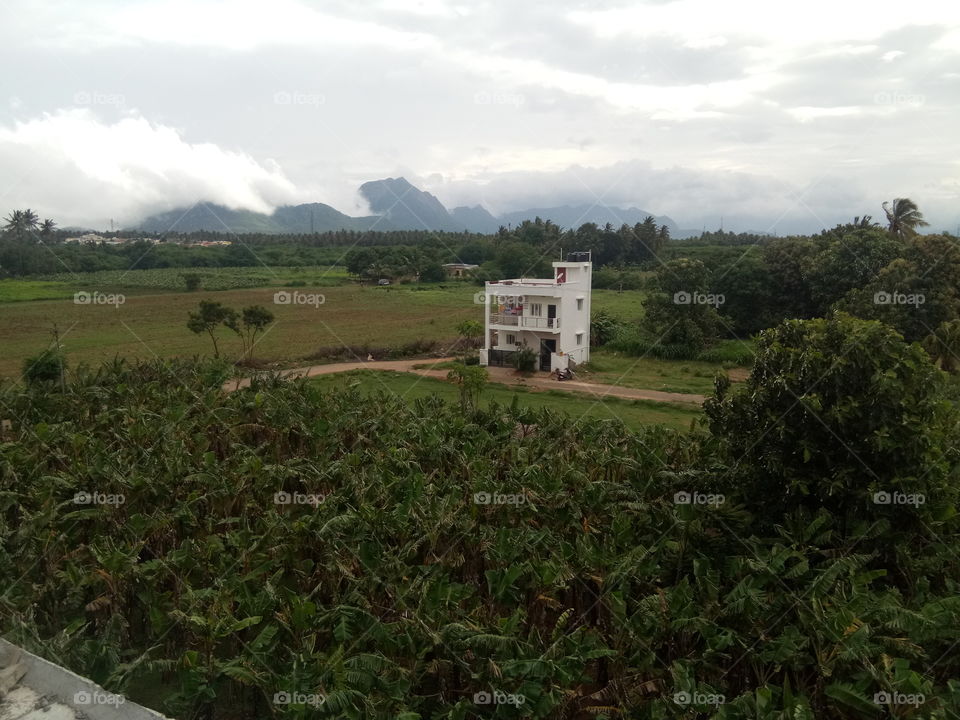 Top view,Kuniamuthur