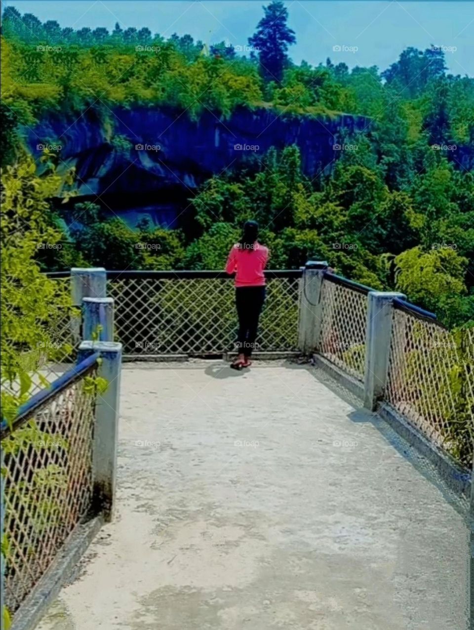 most beautiful and attractive view of the mountains.