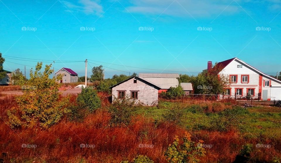 Country plot in Russia
