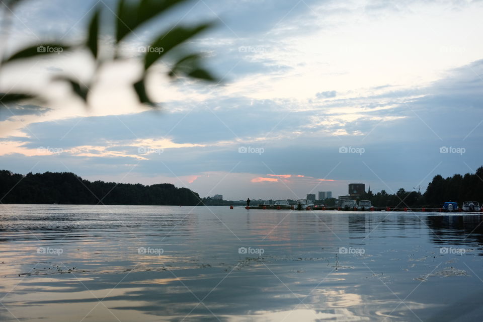 Water, Lake, No Person, Tree, Reflection