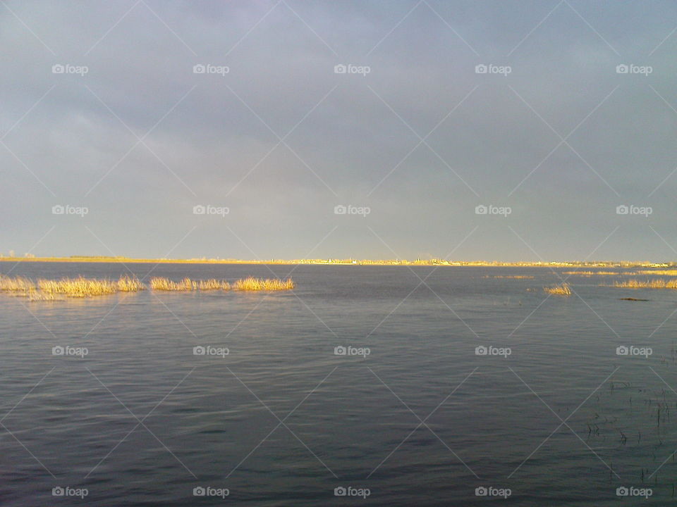 The Yenisei in the autumn