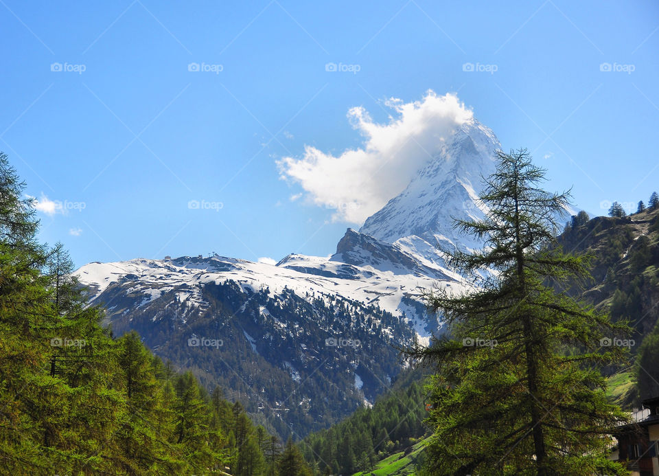 mountains switzerland matterhorn by wme