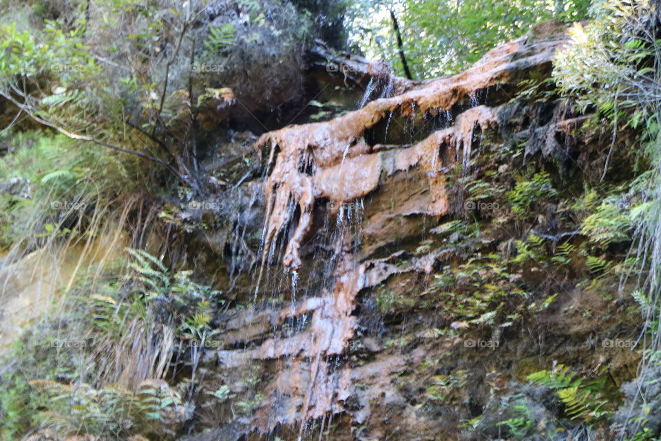 Waterfalls at blue mountain 