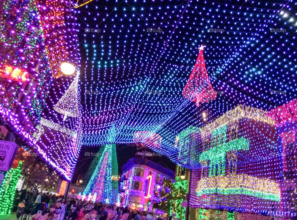2015 was the final Christmas display for the Osbourne family lights at Disney's Hollywood studios. No more lights makes room for new Star Wars land. 