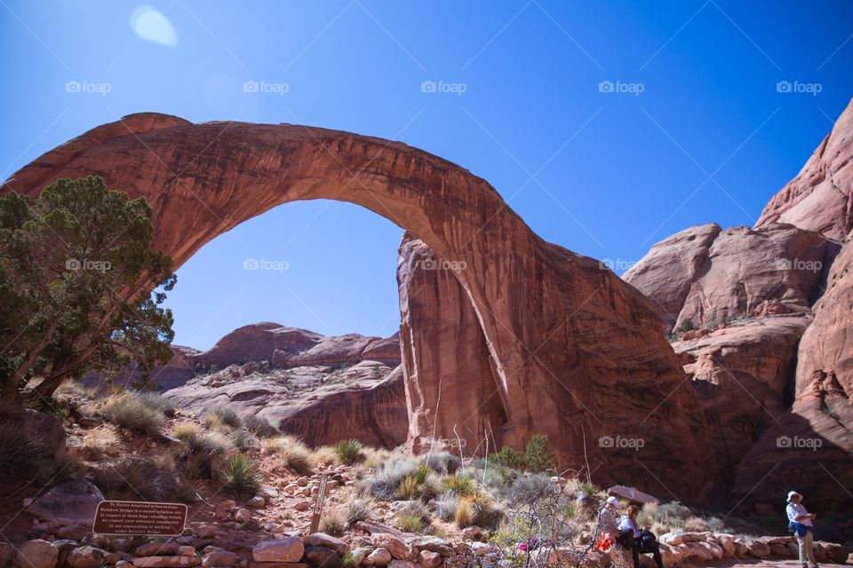 Rainbow bridge, Lake Powell