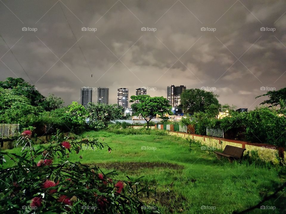 Heaven on earth
Green Park🍀🌿
Flower plant🌺🌺
Multistorey Buildings
Cloudy sky ⛈️🌨️🌌