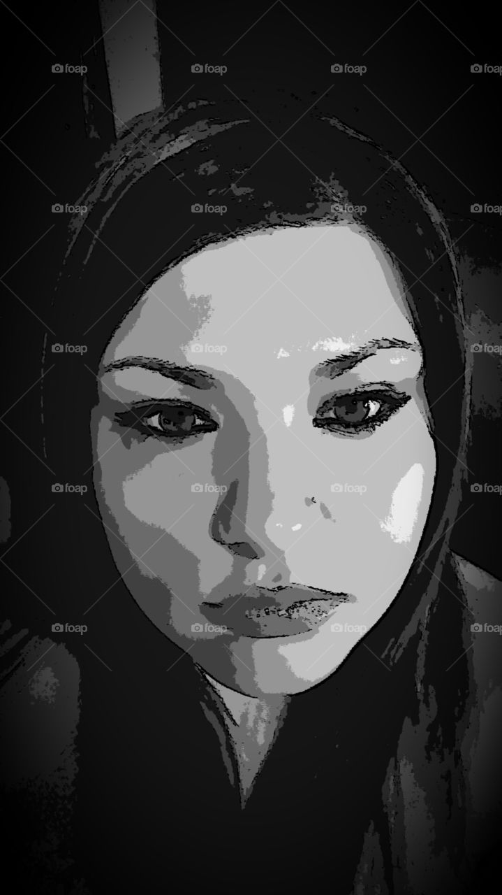 Portrait, People, One, Woman, Adult