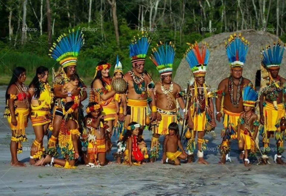 tribe indigenous caiapós