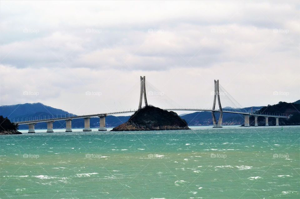 Bridge in Busan, South Korea