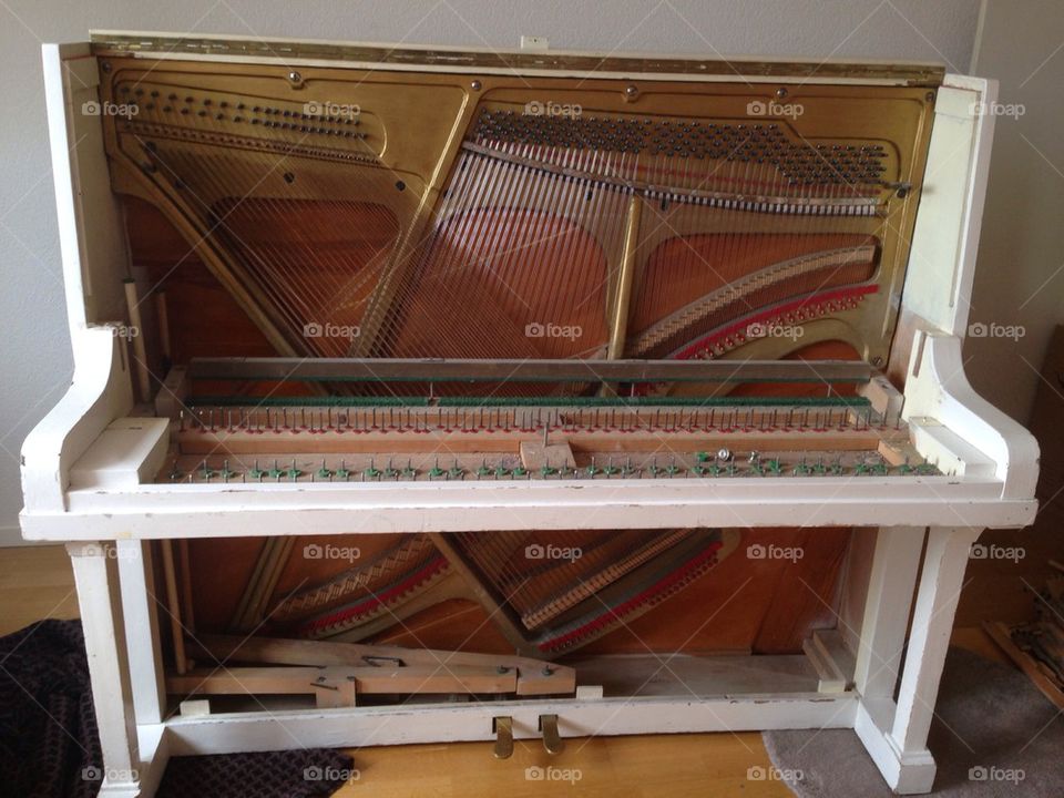 Piano demontage