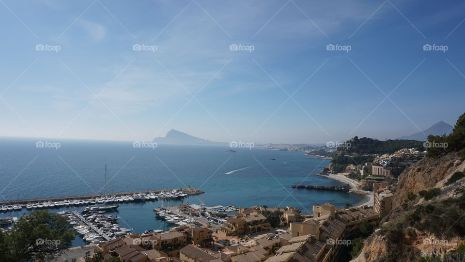 Seaview#mountain#sky#sun#adventure#boats#nature#island