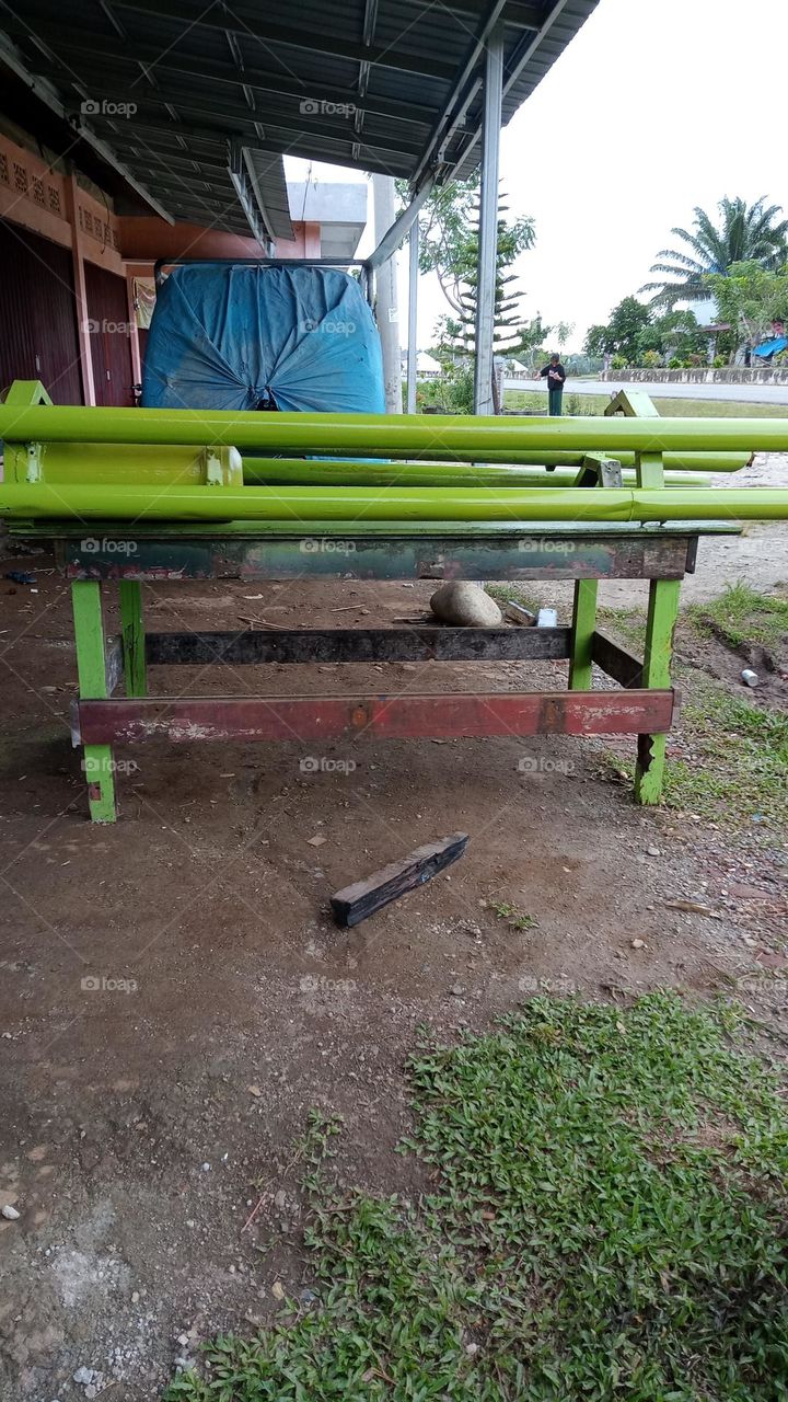 part of iron box truck