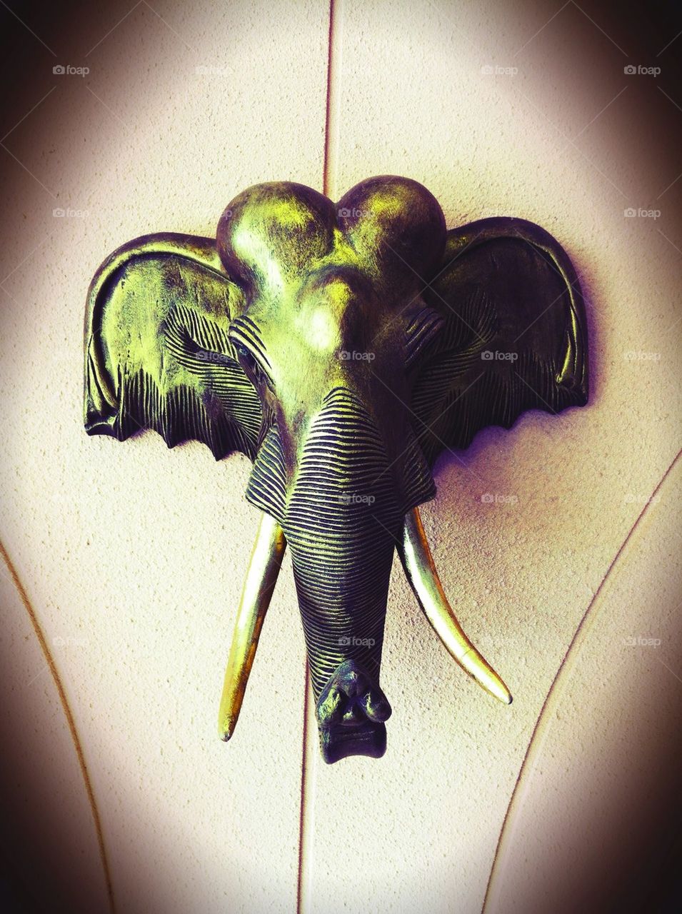 Thai elephant art