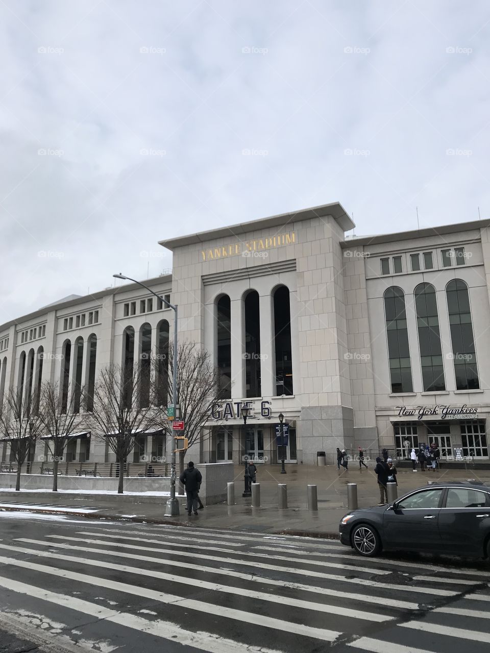 Snow Day at Yankee Stadium