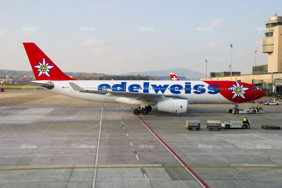 EDELWEISS AIRBUS A330-200 ZURICH SWITZERLAND