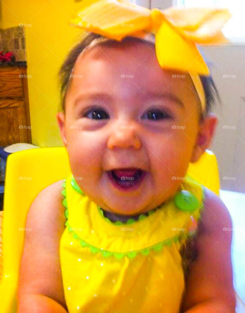 Yellow . Happy color 