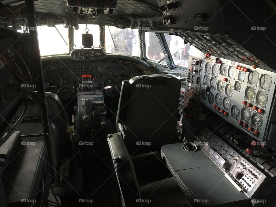 Old cockpit 