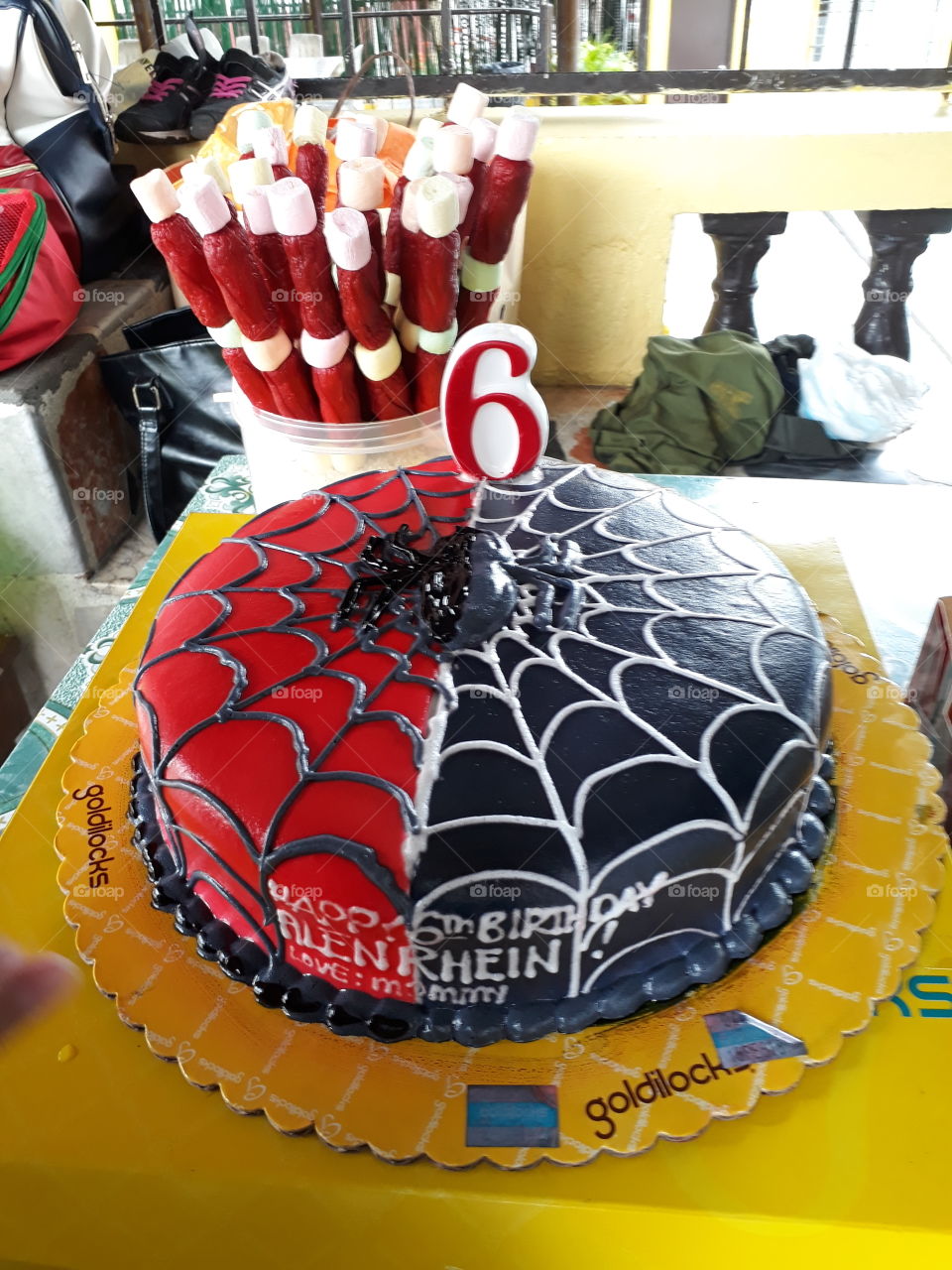 Spiderman Cake