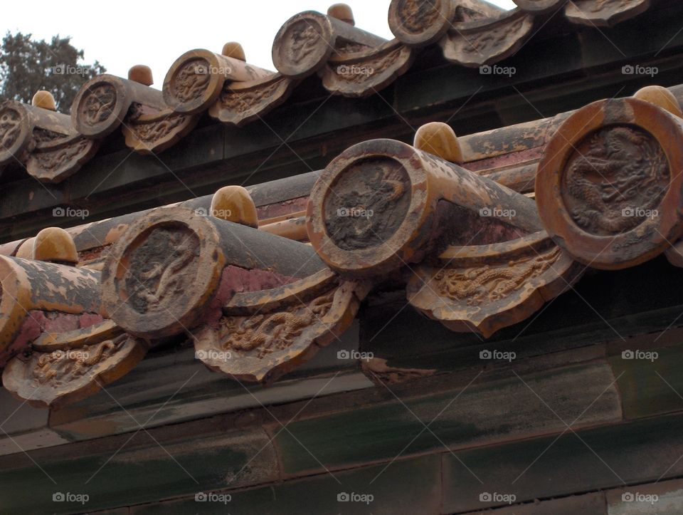 Forbidden City in Beijing China 