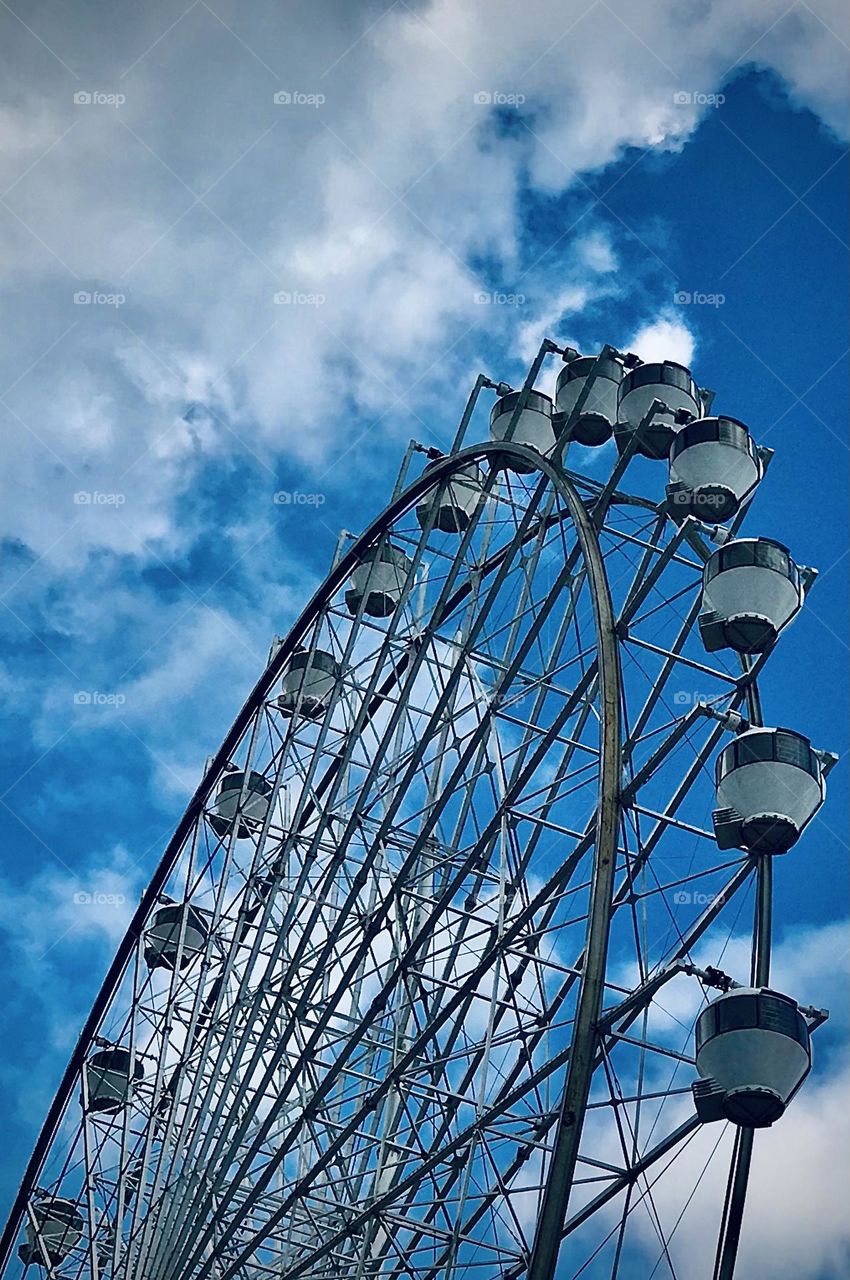 Ride and glide towards the sky. 