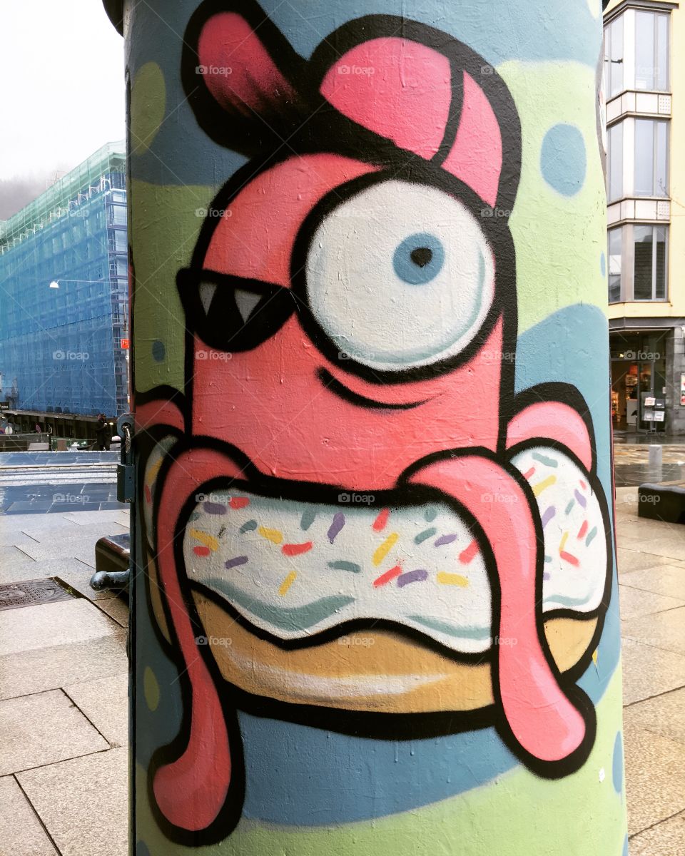 Street art in Bergen 
