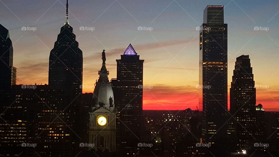 Philadelphia Sunset