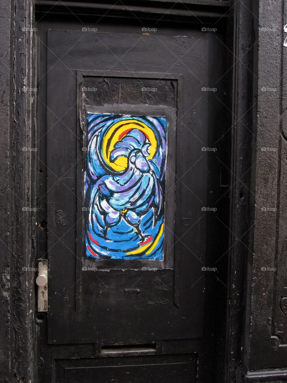 Graffiti Door