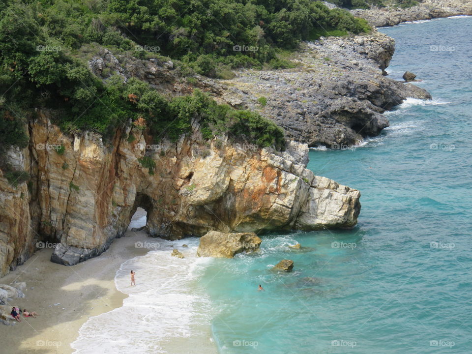 Greece Mountain Pilion Makrinitsa beach