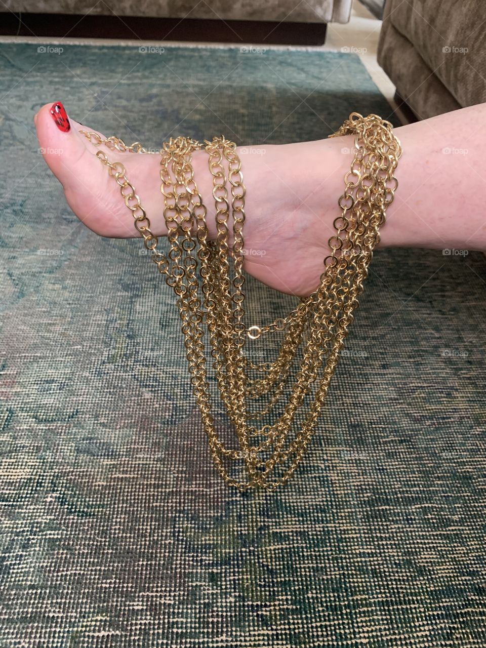 Old ball and chain ... I don’t think so 