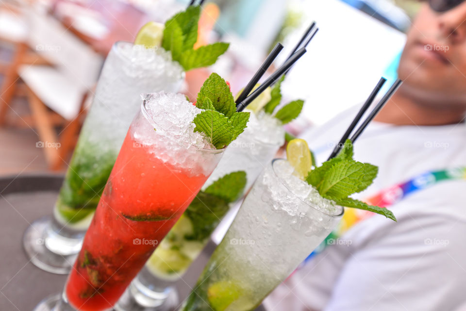 the drinks are ready