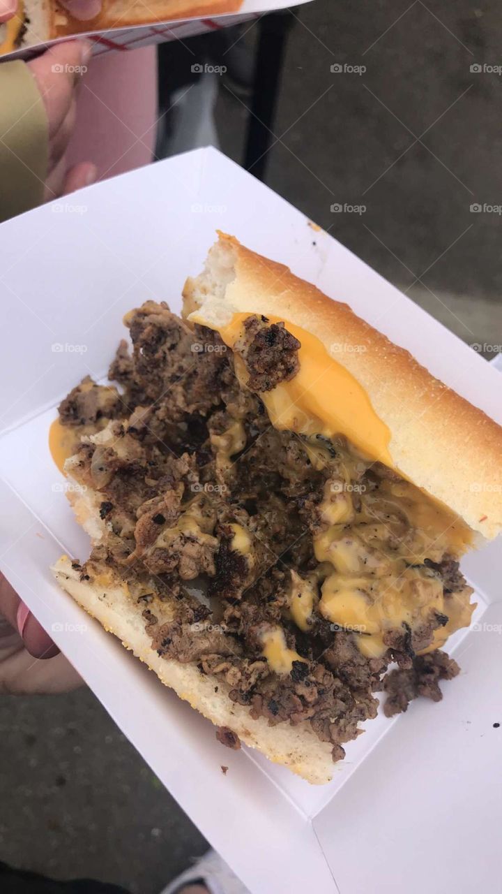 Philly cheese steak @ Smorgasbord 