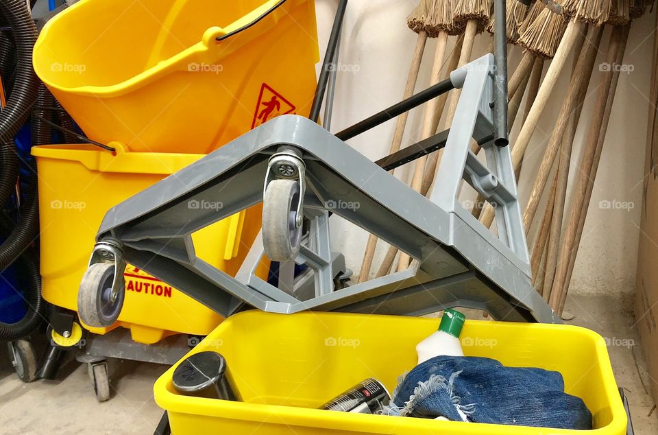 Housekeeping tools in store room
