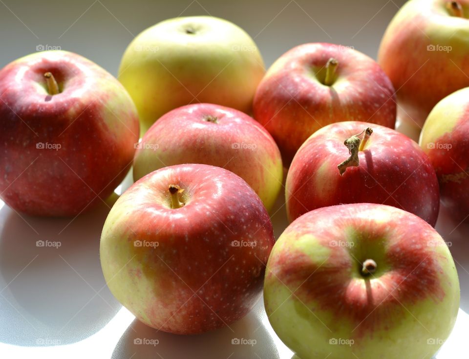 Apple, Juicy, No Person, Fruit, Health