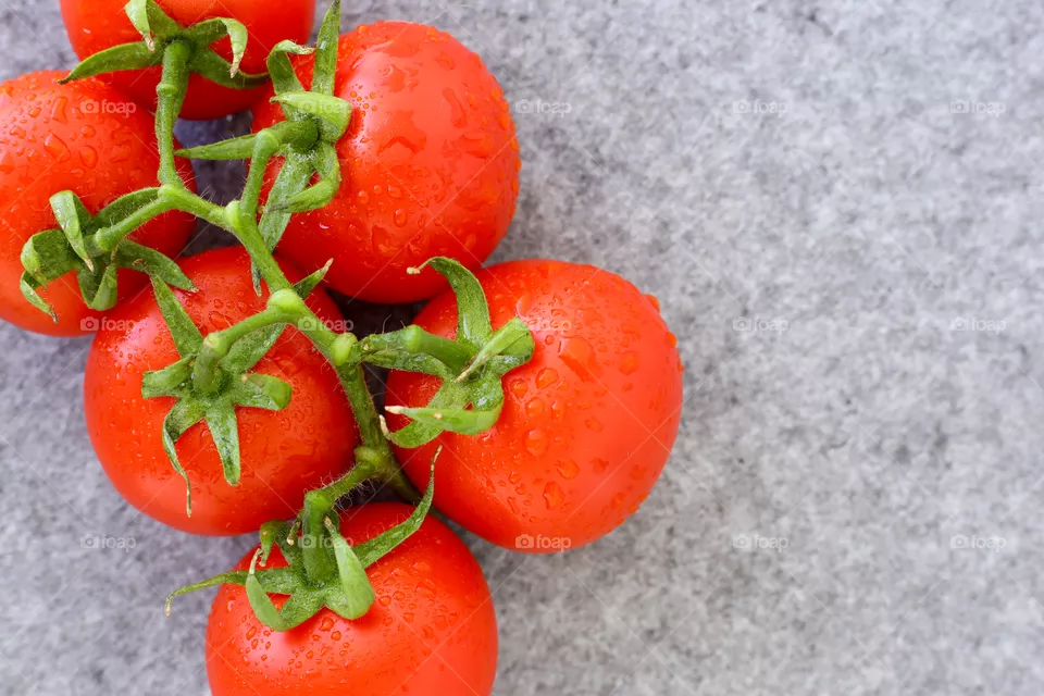 Bright tomatoes 