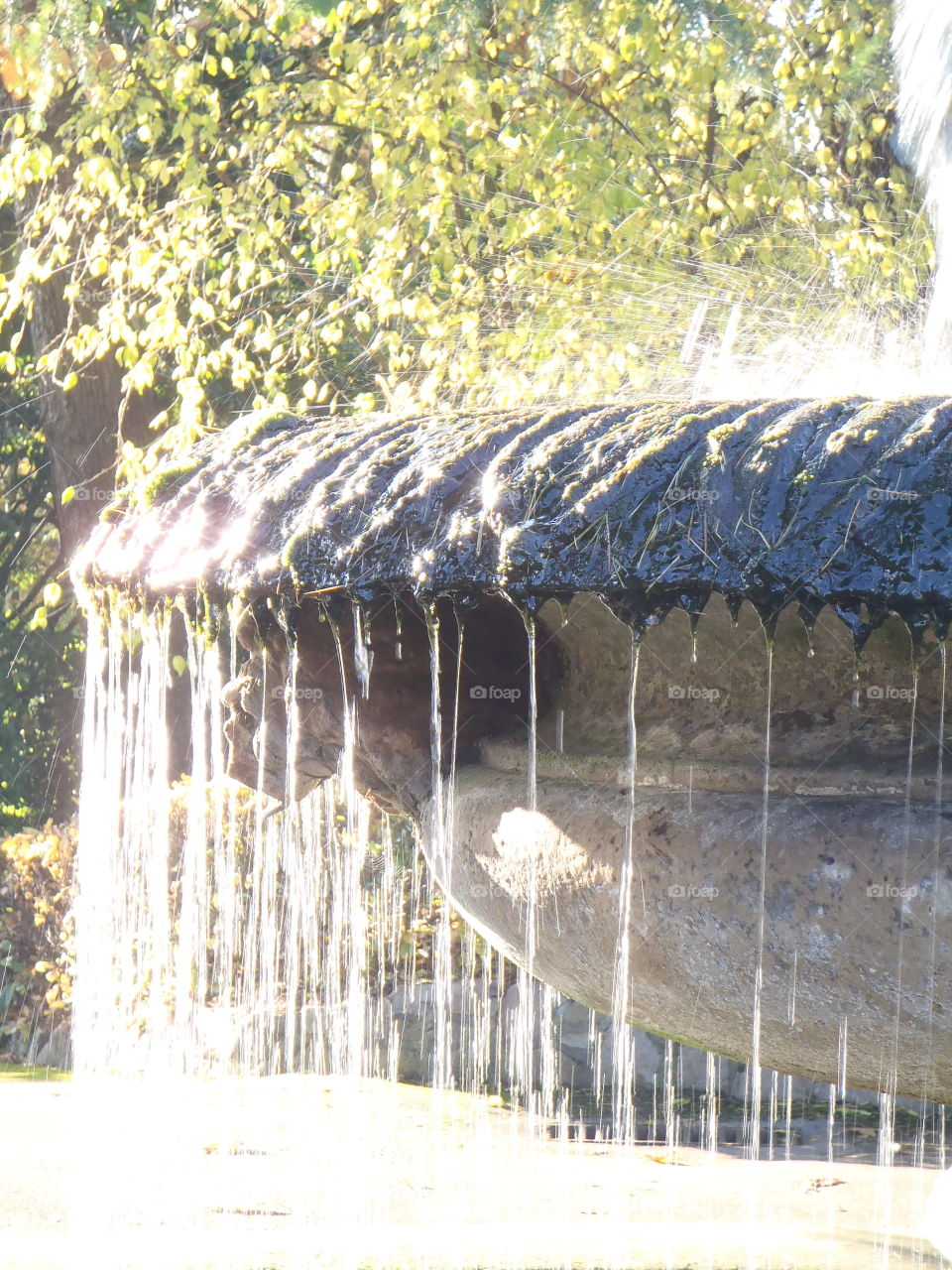 Fountain on zoom 