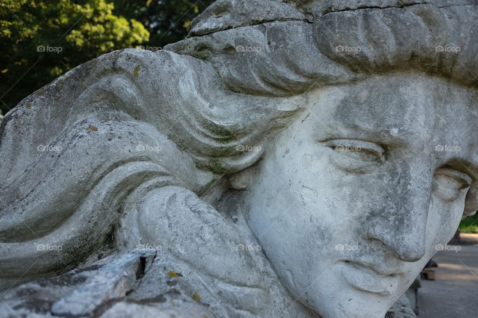 Close-up of a sculpture