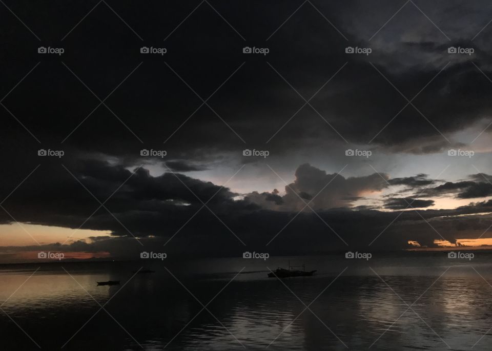 When the rain is coming.