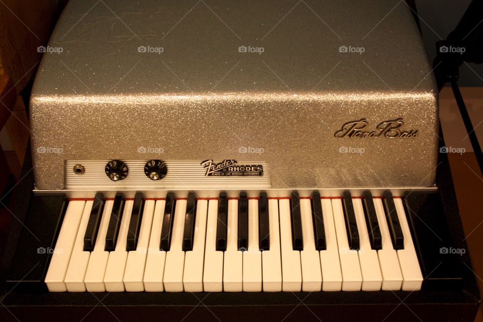Piano, Keyboard, Ivory, Metal Key, Instrument