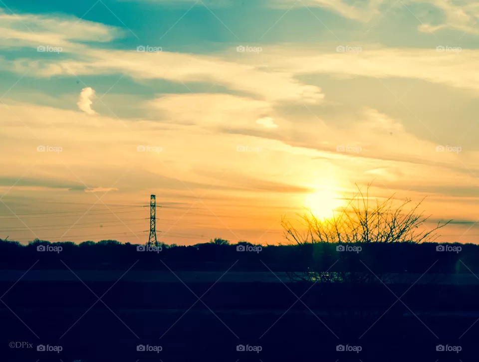Sunset, Landscape, Dawn, Sky, Nature